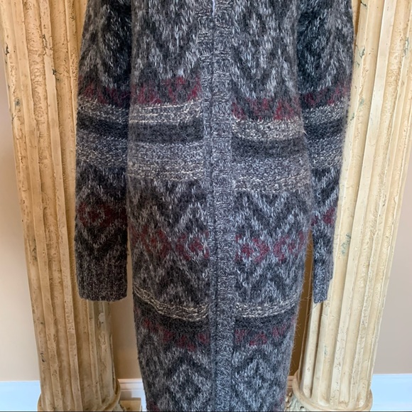 Universal thread chunky patterned long sweater cardigan - Picture 10 of 14